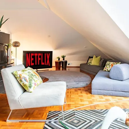 Apartmán Penthouse Loft With Jacuzzi And Sauna Helsinky